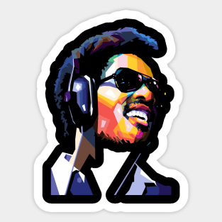 Stevie Wonder Sticker